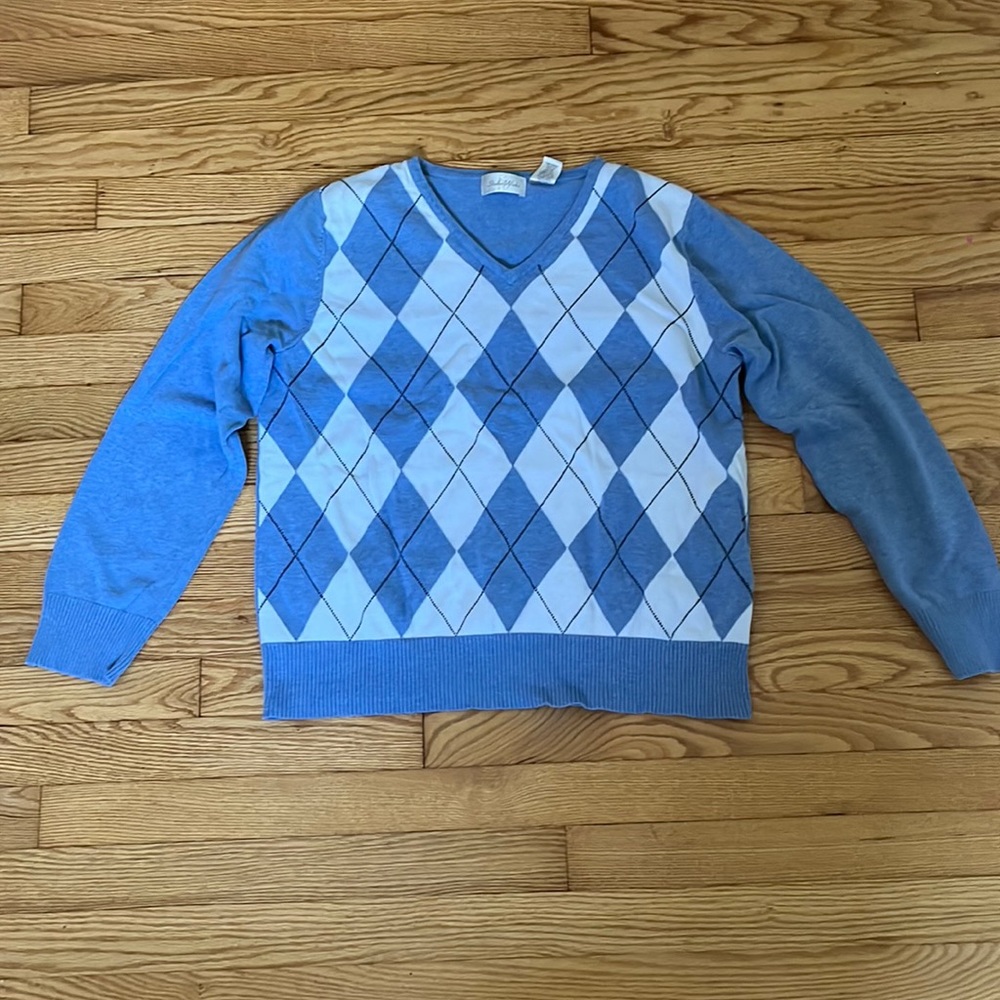 plaid sweater - studio works